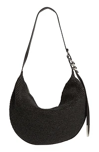 Spire Straw Hobo Bag