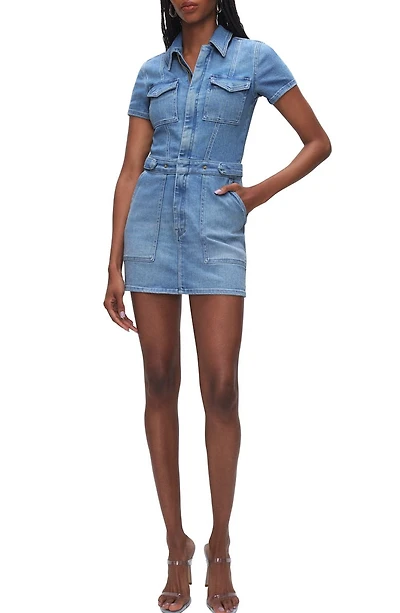 Fit for Success Denim Utility Dress