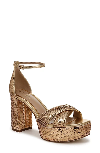 Jullian Ankle Strap Platform Sandal