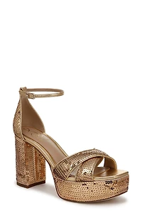 Jullian Ankle Strap Platform Sandal