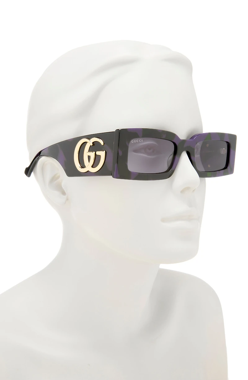 53mm Rectangular Sunglasses