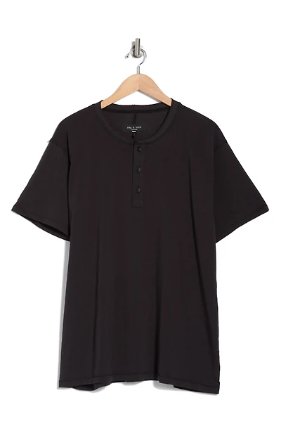 Classic Cotton Slub Jersey Henley