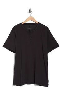 Classic Cotton Slub Jersey Henley