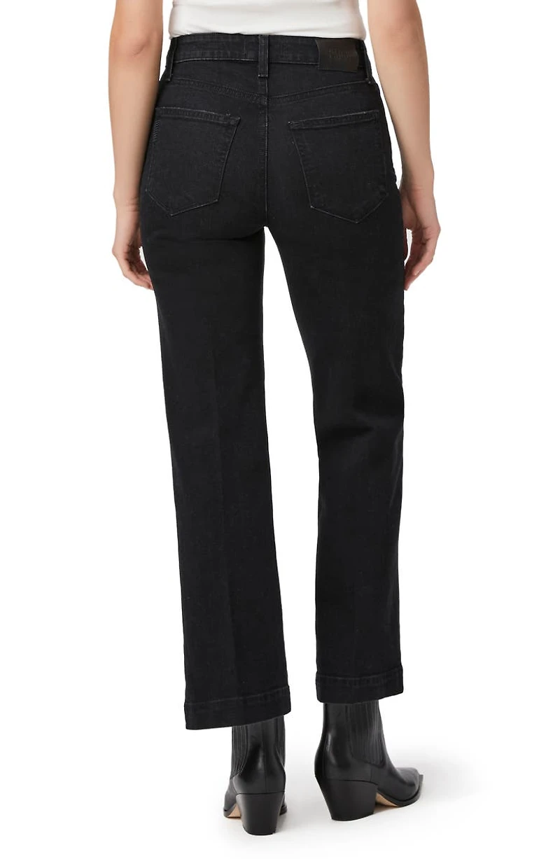 Leenah High Waist Ankle Wide Leg Jeans