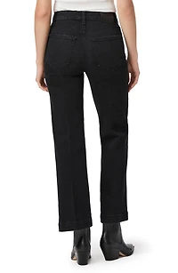 Leenah High Waist Ankle Wide Leg Jeans