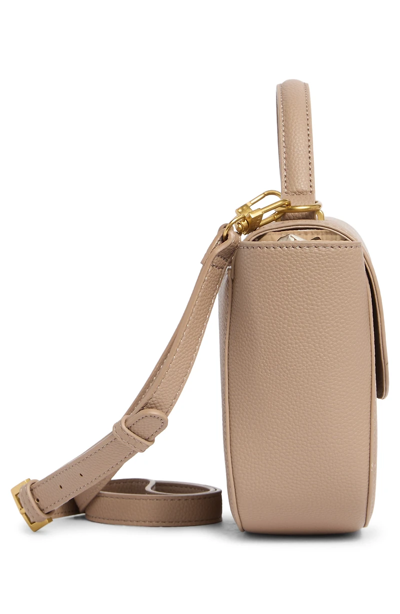 Ariana Faux Leather Crossbody Bag