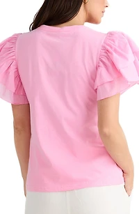 Gigi Layered Sleeve T-Shirt