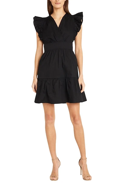 Ruffle Sleeve Minidress