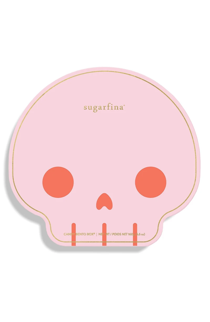 Sugar Skull Set of 2 Candy Bento Box