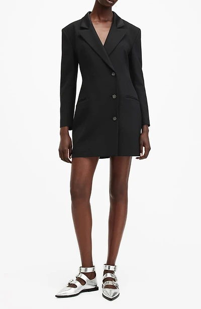 Erykah Long Sleeve Blazer Dress