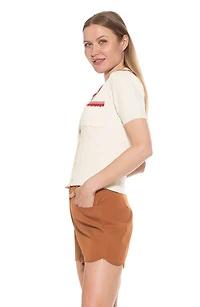 Kith Knit Button Top