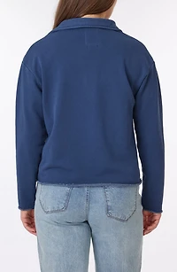 Samantha Sun Washed Terry Pullover