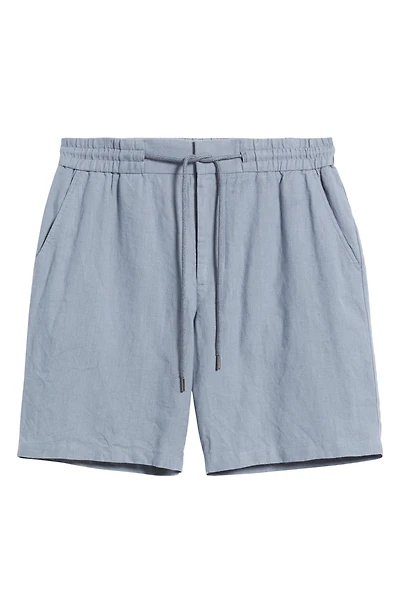Hybrid City Flat Front Linen Shorts