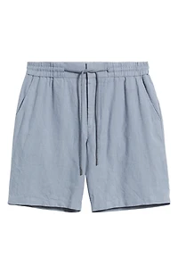 Hybrid City Flat Front Linen Shorts