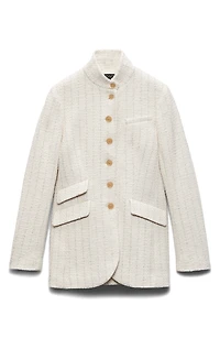 Slade Metallic Tweed Blazer