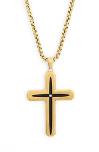 Men's Cross Pendant Necklace