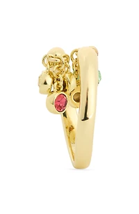 Shaky Stone Charm Ring