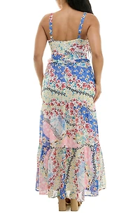 Twist Front Maxi Dress