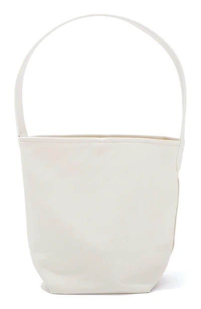 Faux Leather Bucket Bag