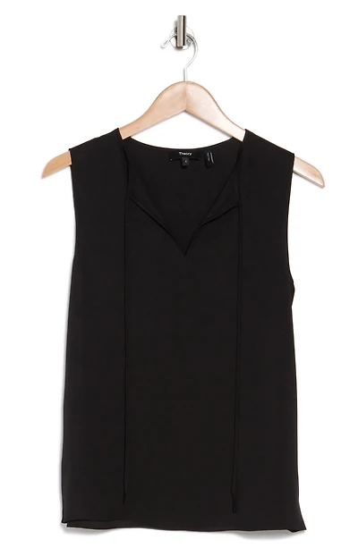 Modern Sleeveless Silk Top