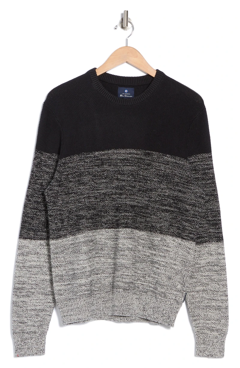 Space Dye Crewneck Sweater