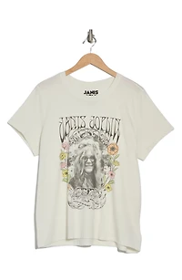 Janis Joplin Graphic Crop T-Shirt