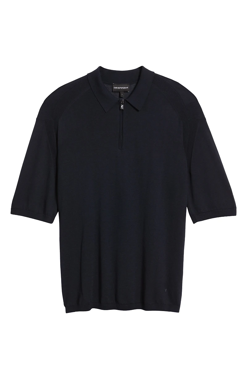 Quarter Zip Polo