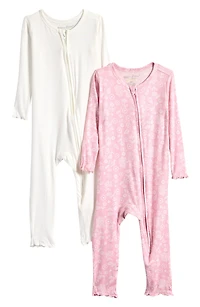 Zen Set of 2 Snug Fit Footless Pajamas