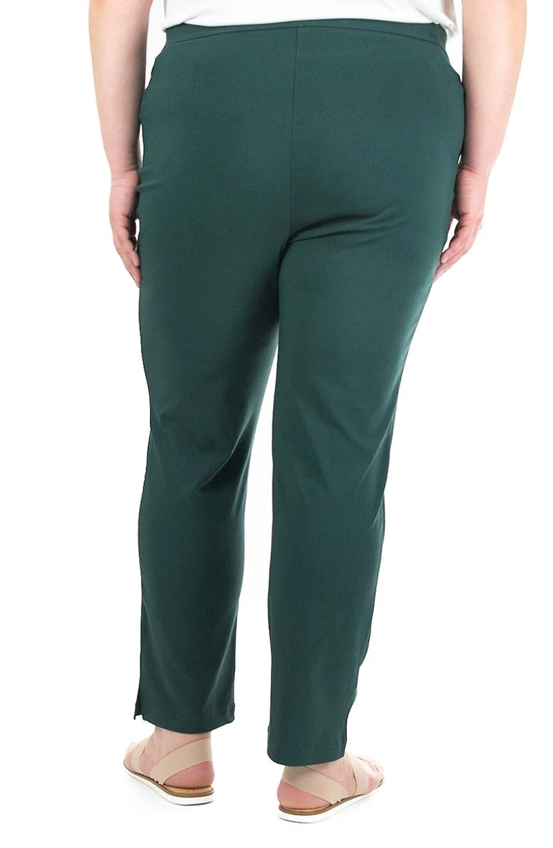 Straight Leg Pull-On Pants