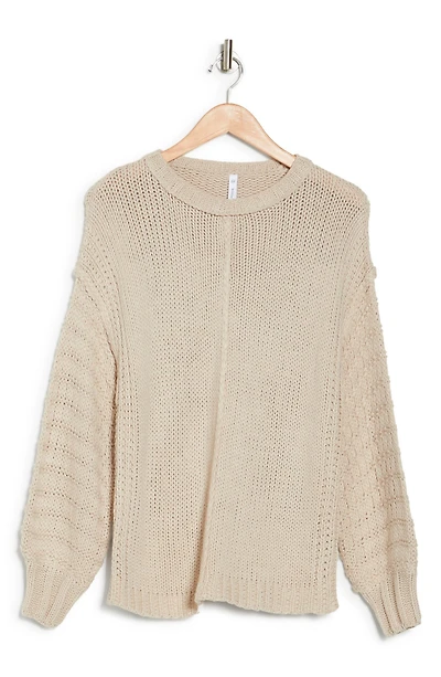 Long Puff Sleeve Sweater