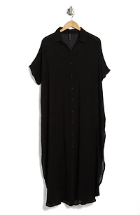 Long Shirt Cover-Up Dress