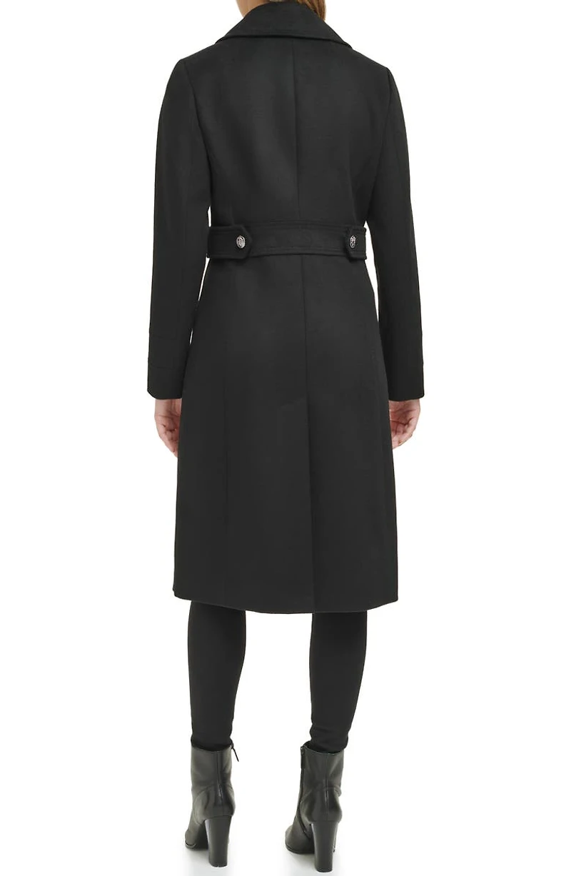 Notch Lapel Military Coat