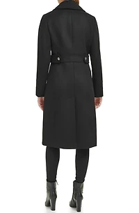 Notch Lapel Military Coat