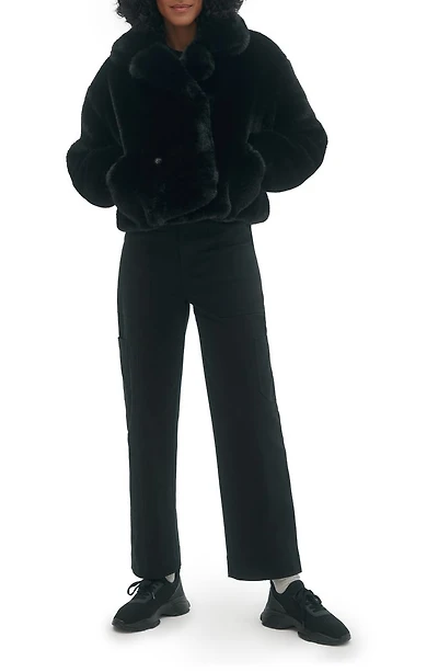 Push Faux Fur Coat