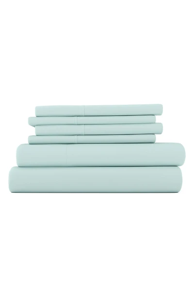 Premium Ultra Soft 6 Piece Microfiber Solid Sheet Set