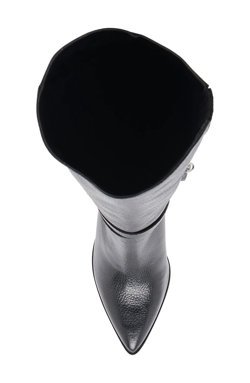 Tyrone Pointed Toe Knee High Boot