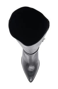 Tyrone Pointed Toe Knee High Boot