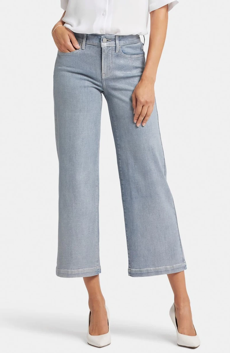 Teresa Ankle Wide Leg Jeans