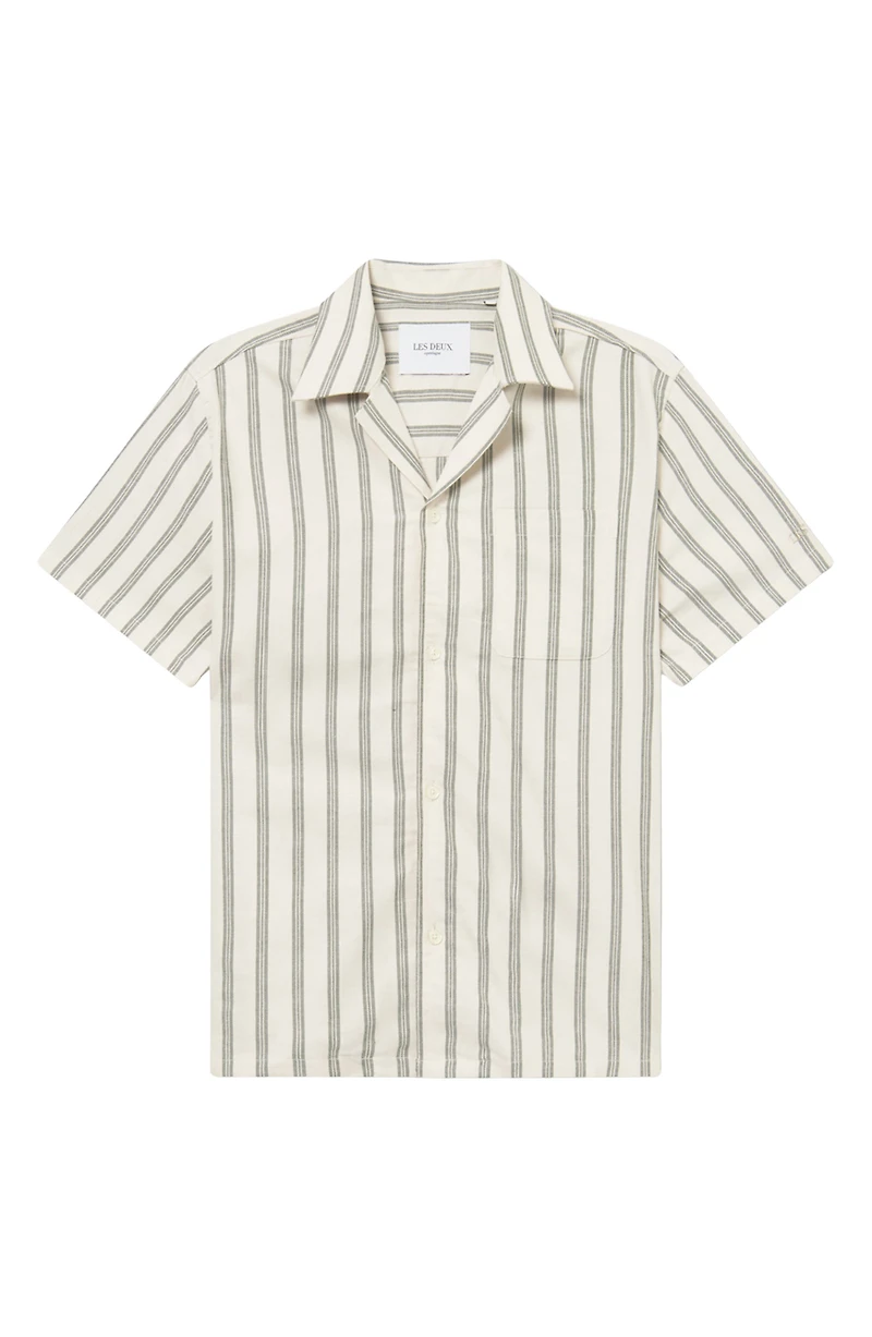 Lawson Stripe Camp Shirt