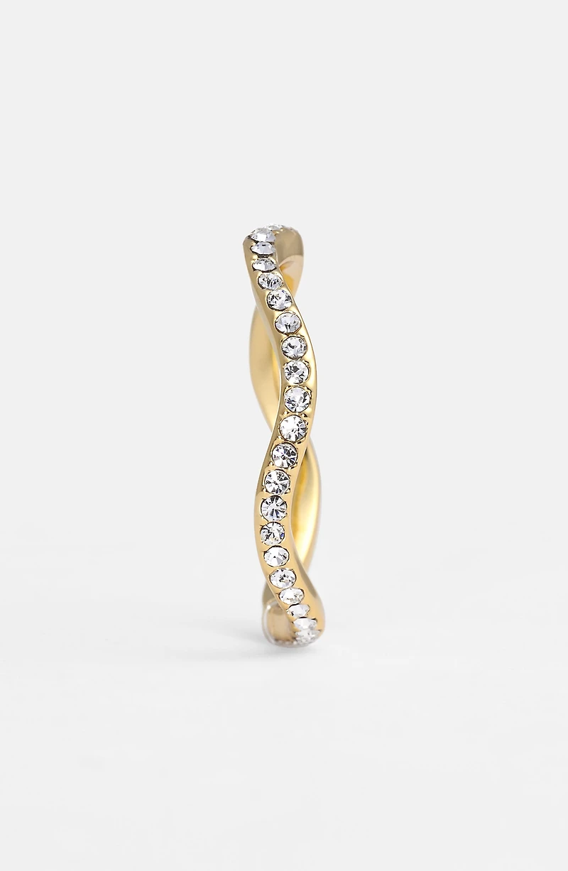 Ariella Collection Wavy Ring Band