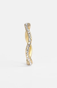 Ariella Collection Wavy Ring Band