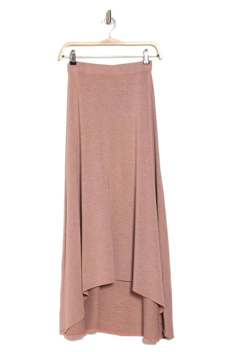 Asymmetric Hi-Low Skirt