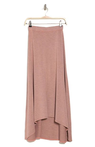 Asymmetric Hi-Low Skirt