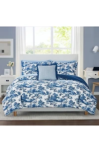 Shaya Toile Microfiber Comforter Set