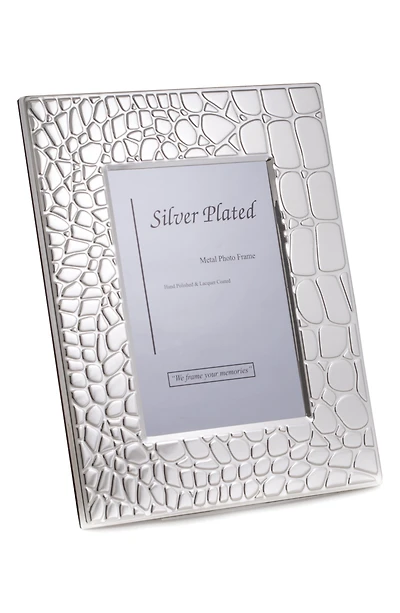 Croc Embossed 4" x 6" Picture Frame