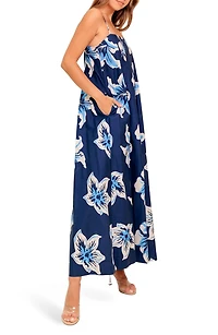 A-Line Cotton Maxi Dress