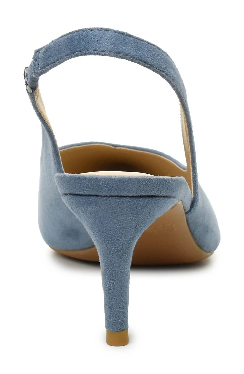 V-Cut Slingback Pump