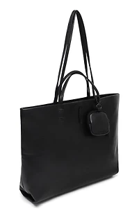 Liz East/West Leather Tote Bag