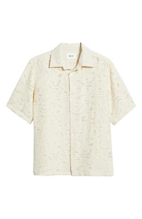 Freddy Fil Coupé Short Sleeve Button-Up Shirt