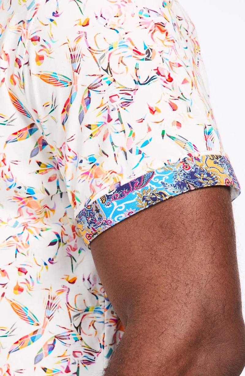 Wilmot Short Sleeve Cotton Button-Up Shirt